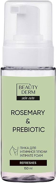 Пінка для інтимної гігієни Beauty Derm Rosemary & Prebiotic 150 мл