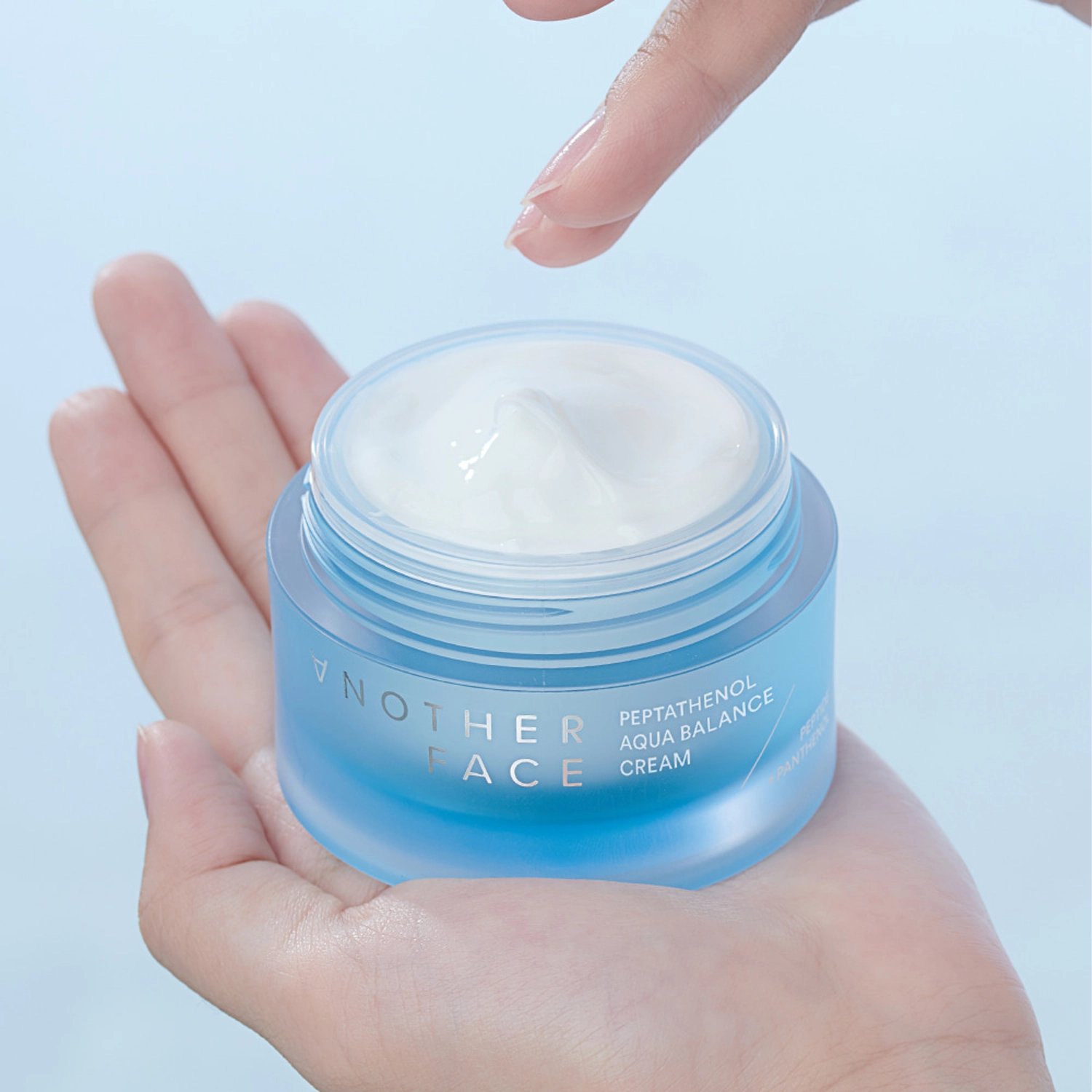 Крем для обличчя Another Face Aqua Balance зволоження та регенерація з пептидами та пантенолом 50 мл фото 3