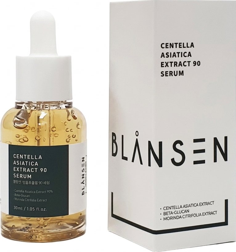 Сыворотка для лица BLANSEN Extract 90 восстанавливающая с азиатской центеллой 30 мл фото 1