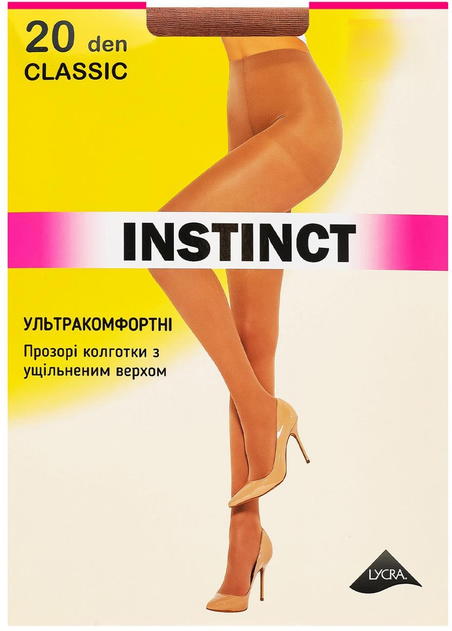 Instinct колготки жіночі  CLASSIC 20, р.3, natural