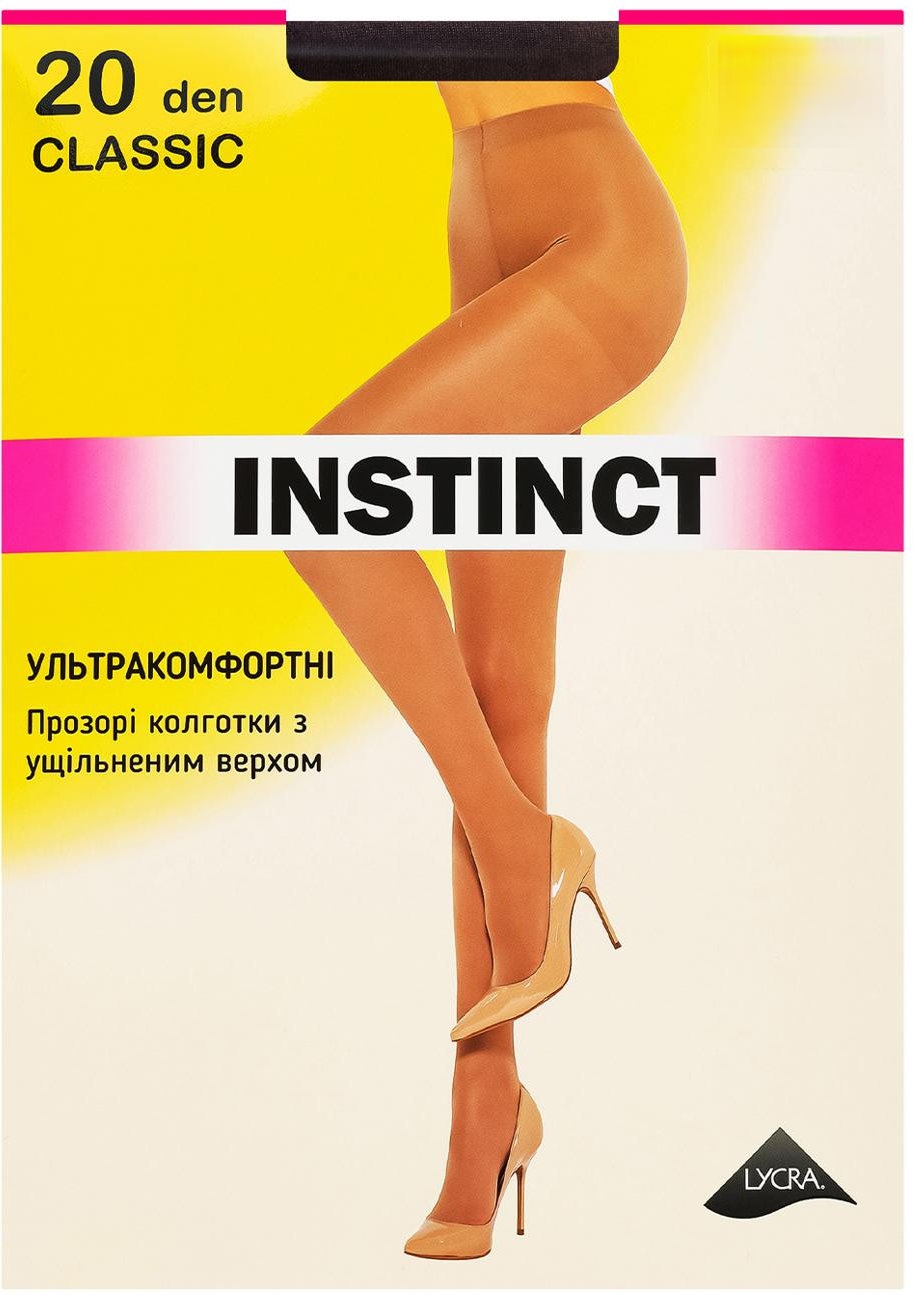 Колготки Instinct Classic жіночі 20 den колір шоколадний р. 2