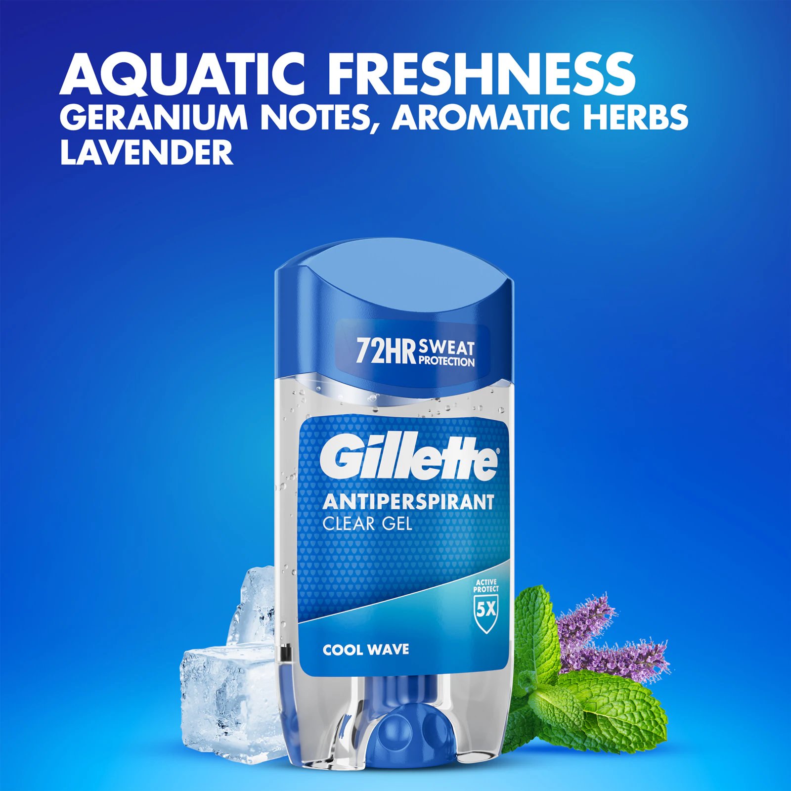 Антиперспірант-стік Gillette Cool Wave 70 мл фото 6