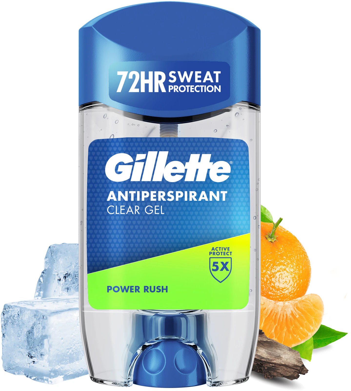 Антиперспірант-стік Gillette Power Rush 70 мл фото 1