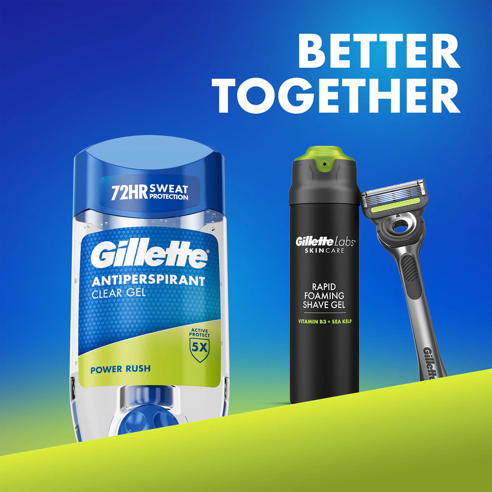 Антиперспірант-стік Gillette Power Rush 70 мл фото 2