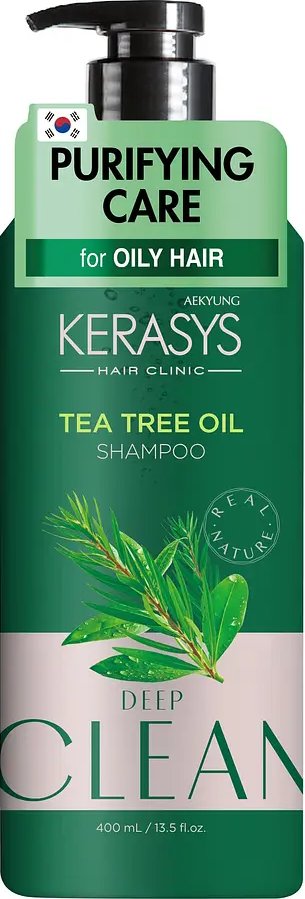 Шампунь для волосся KeraSys Real Natural Purifying Tea Tree Oil 400 мл