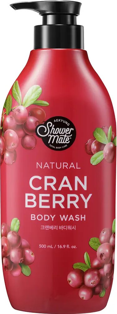 KeraSys Гель для душу Shower Mate Natural Cranberry, 500 мл