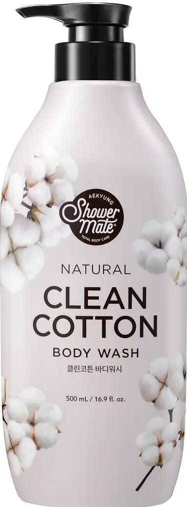 Гель для душу KeraSys Shower Mate Natural Clean Cotton 500 мл
