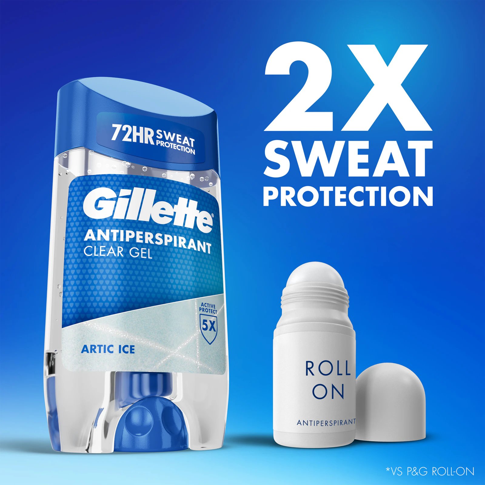 Антиперспірант-стік Gillette Artic Ice 70 мл фото 5