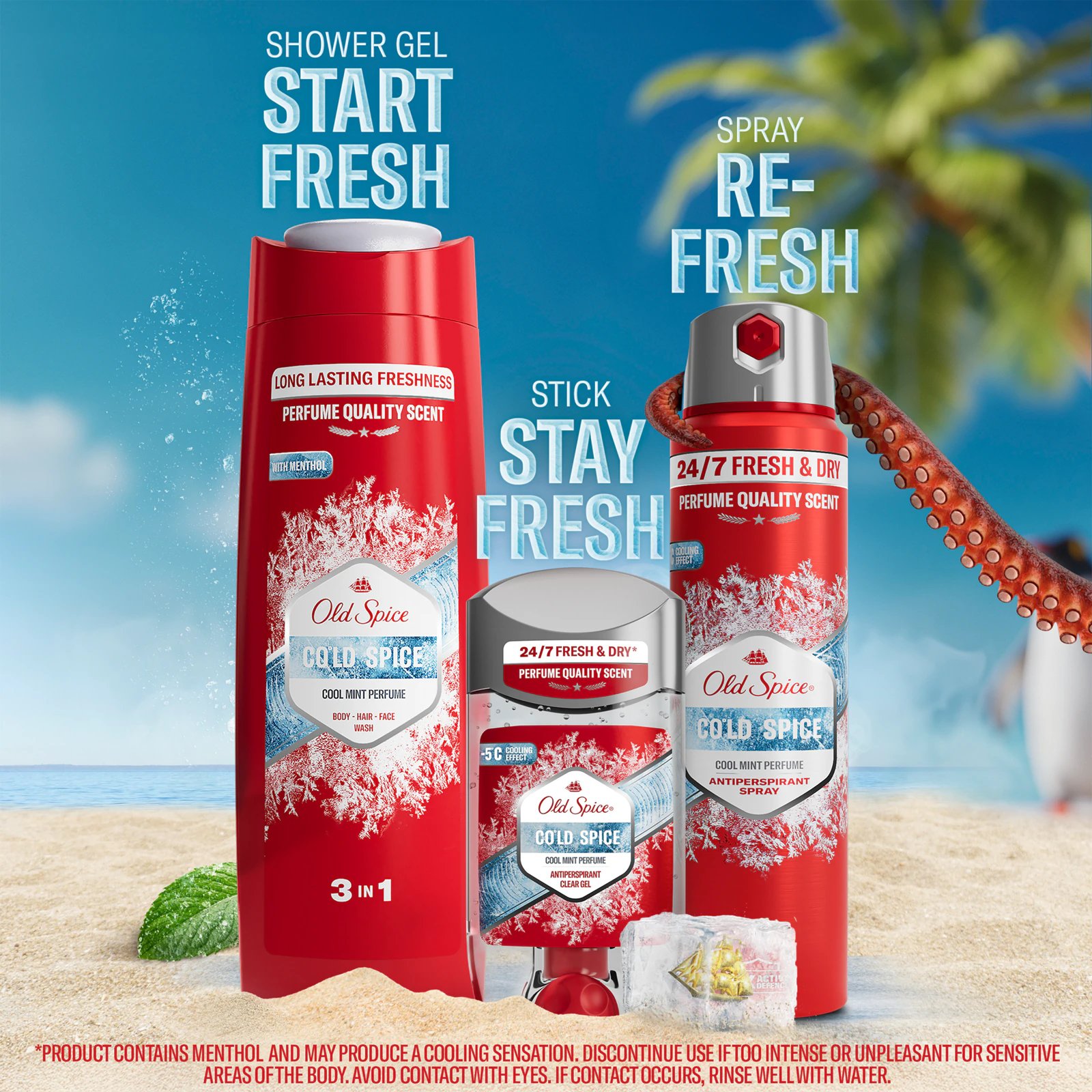 Антиперспирант Old Spice Cold Spice Прозрачный гелевый 70 мл фото 8
