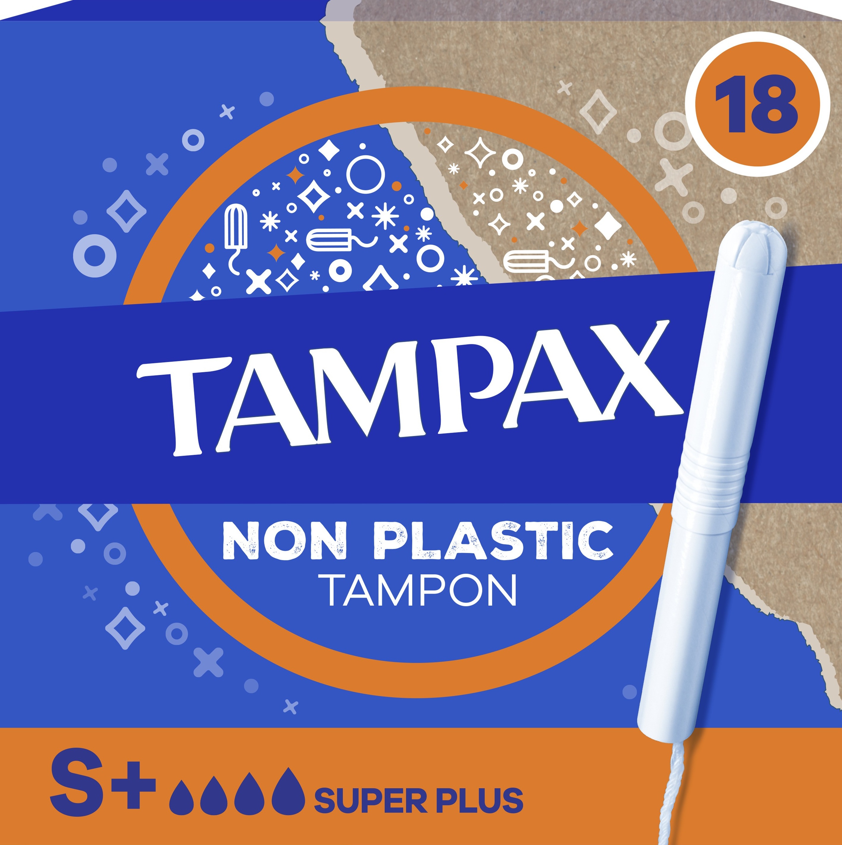 Тампони Tampax Compak Super Plus з аплікатором 18 шт. 9