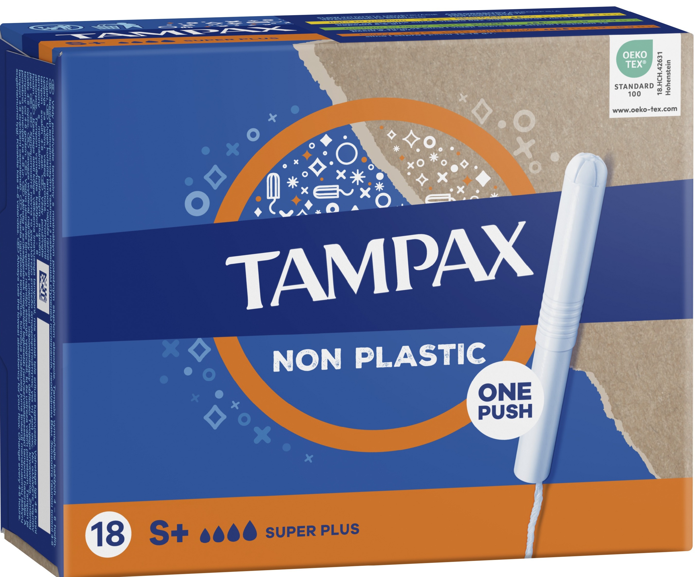Тампони Tampax Compak Super Plus з аплікатором 18 шт.