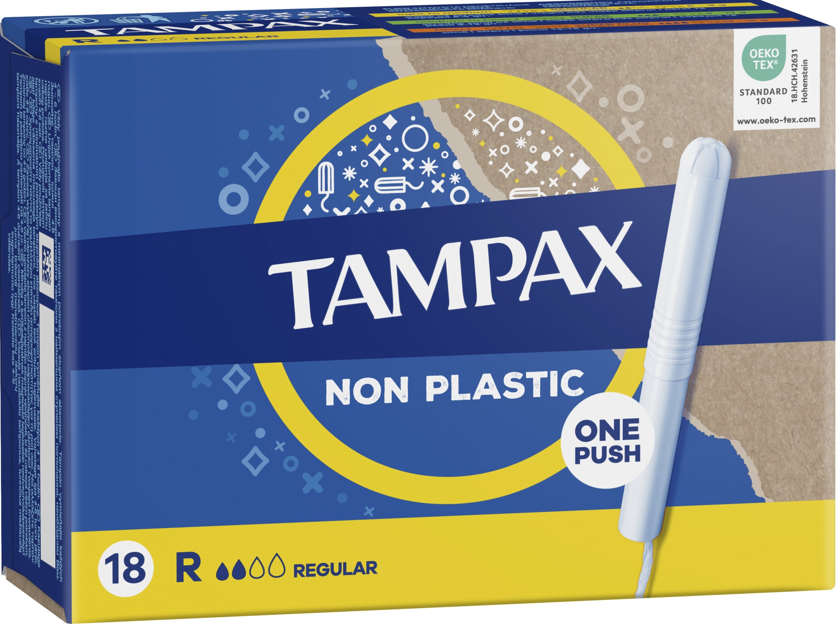 Тампони Tampax Compak Regular з аплікатором 18 шт. фото 1