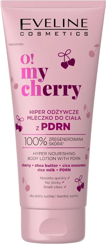 Молочко для тела Eveline PDRN О! My Сherry гиперпитательное 200 мл фото 6
