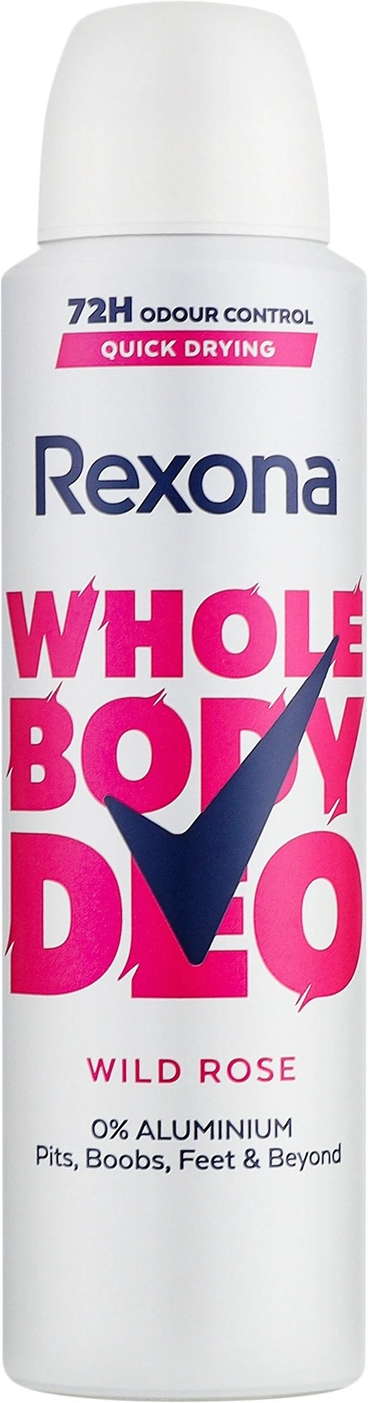 Дезодорант-спрей Rexona Whole Body Deo Wild Rose 150 мл