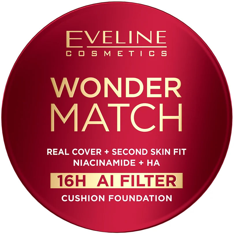 Eveline тональна основа-кушон д/обличчя WONDER MATCH 01 IVORY 3