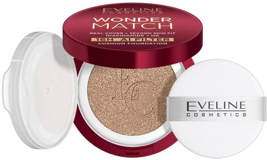 Тональна основа-кушон для обличчя Eveline Cosmetics Wonder Match 01N Ivory 15 г