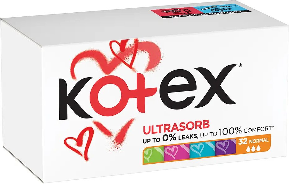 Тампони Kotex Active Нормал 32 шт.