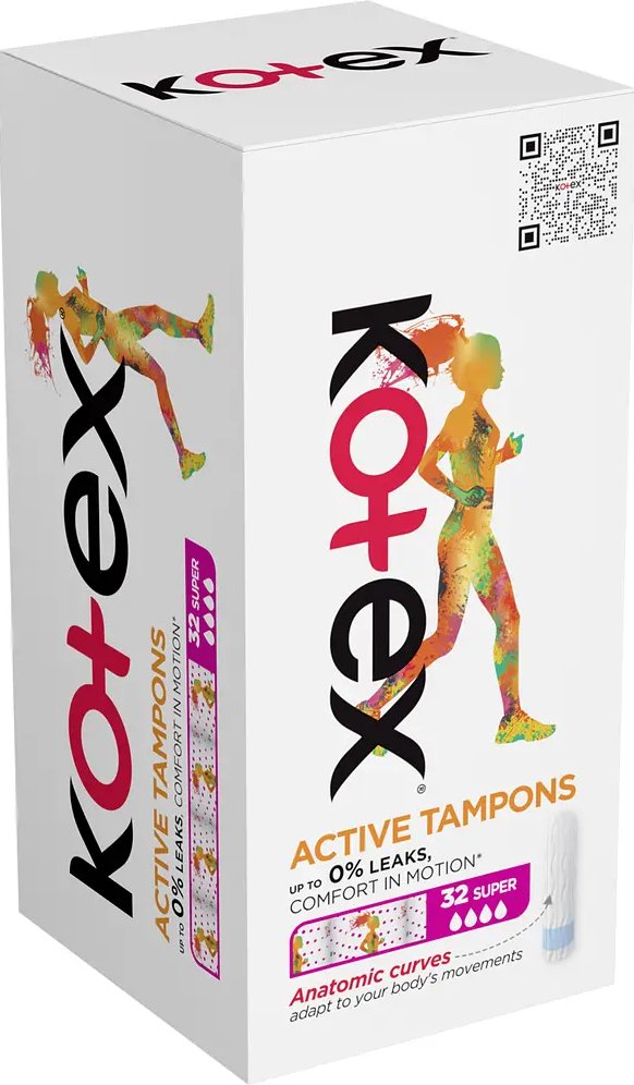 Тампоны Kotex Active Супер 32 шт