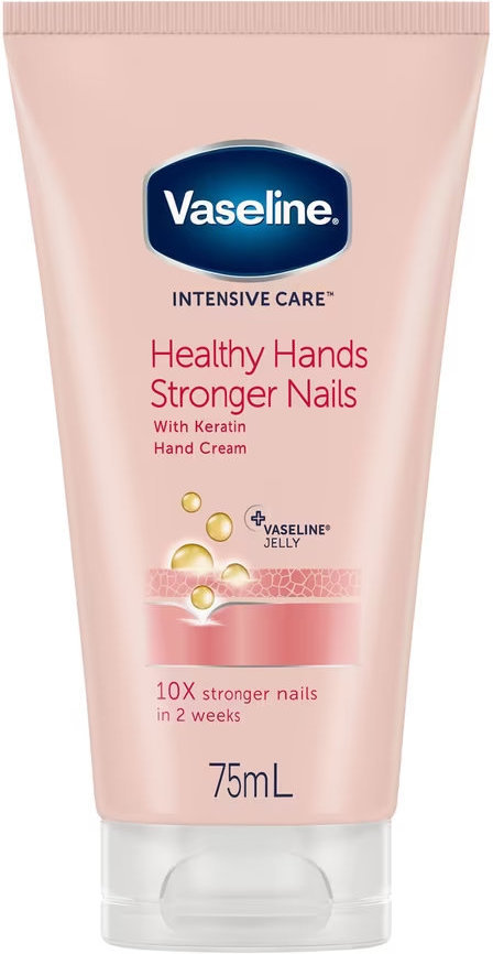 Крем для рук і нігтів Vaseline Intensive Care з кератином 75 мл фото 1