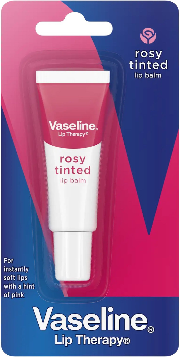 Бальзам для губ Vaseline блиск та пом'якшення рожевий 10 г