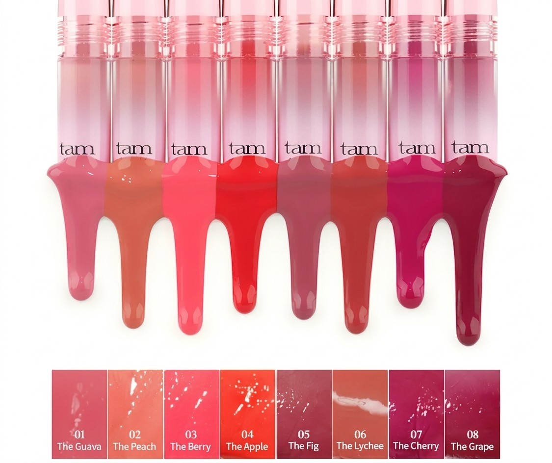 Тінт для губ TAM BEAUTY THE JELLY PLUMP GUAVA 01, 2 г фото 1