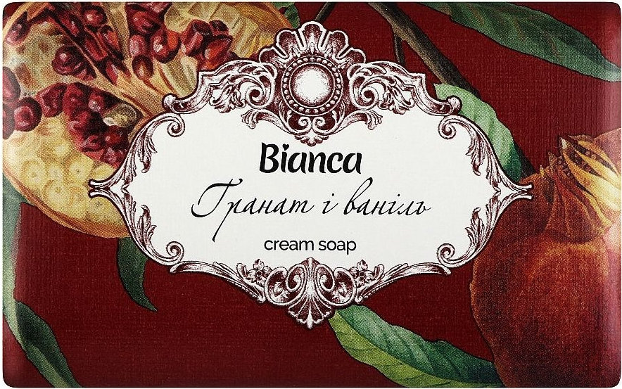 Мыло твердое Bianca Гранат и ваниль 200 г