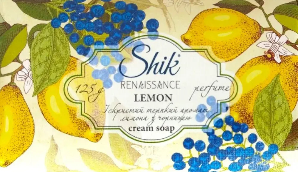 Мило туалетне Shik Renaissance лимон 125 г 1