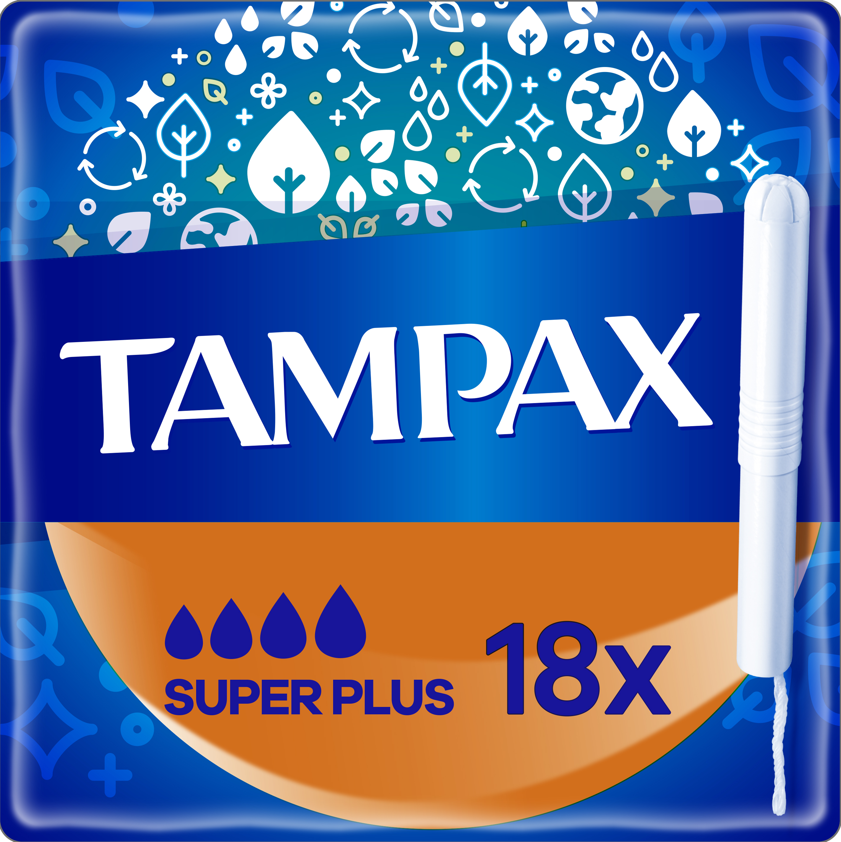 Тампони Tampax Compak Super Plus з аплікатором 18 шт. 8