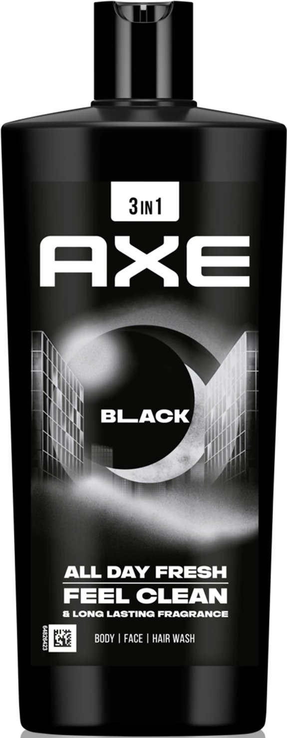 AXE гель для душу та шампунь чоловічий Блек, 700мл 1