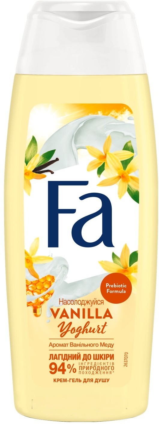 Гель для душу FA Yoghurt ванільний мед 750 мл