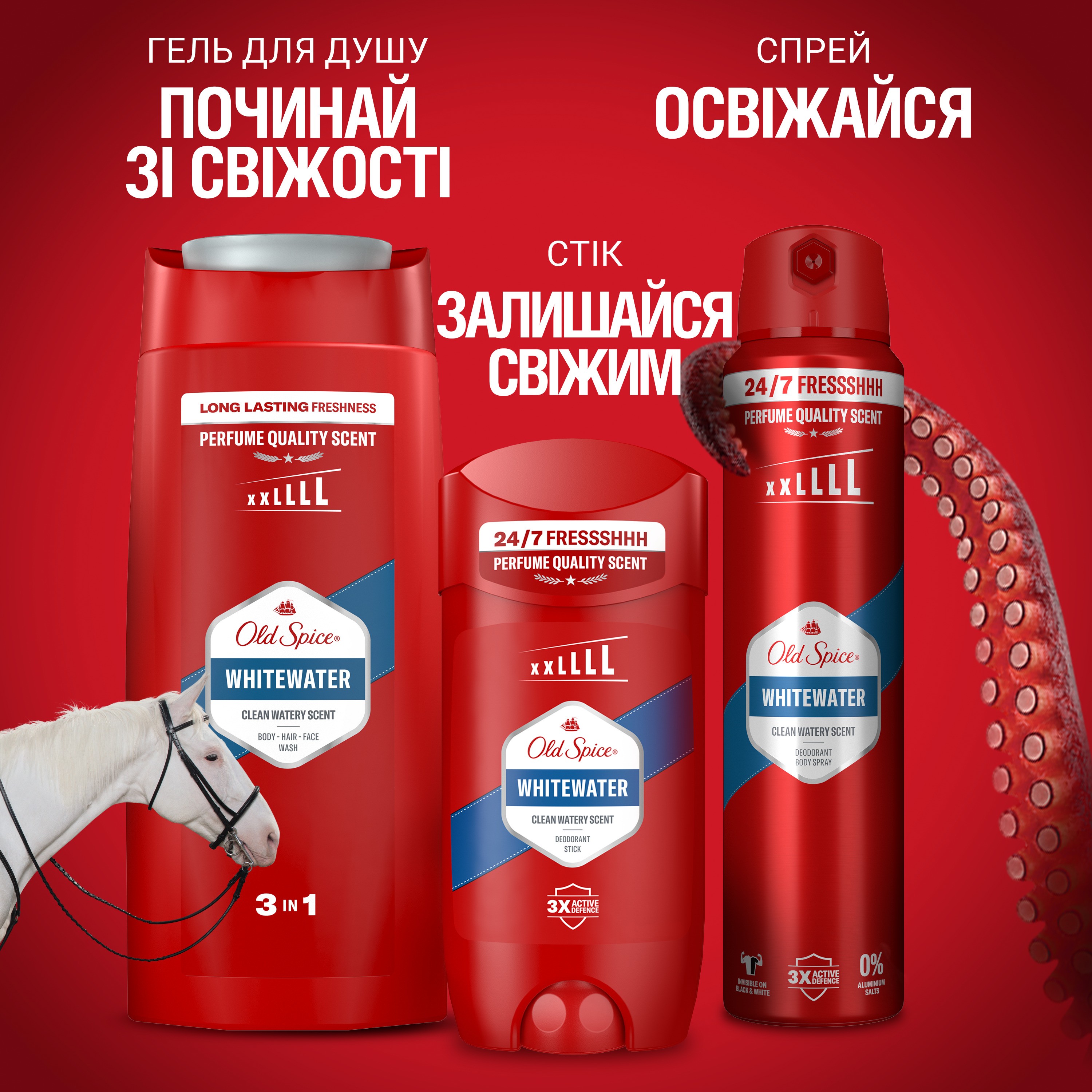 Аэрозольный дезодорант Old Spice Whitewater 250 мл фото 11