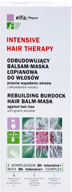 Elfa Pharm бальзам-маска реп'яхова проти випадіння волосся, 100мл 1