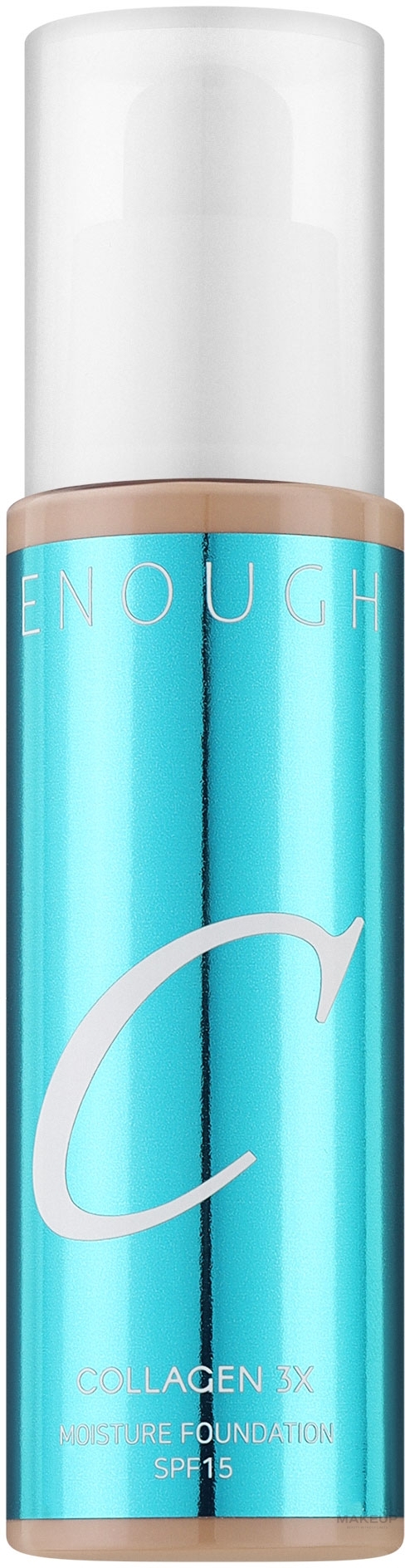 Enough тональний крем д/обличчя №10 3x СollagenС SPF15, 100мл 1