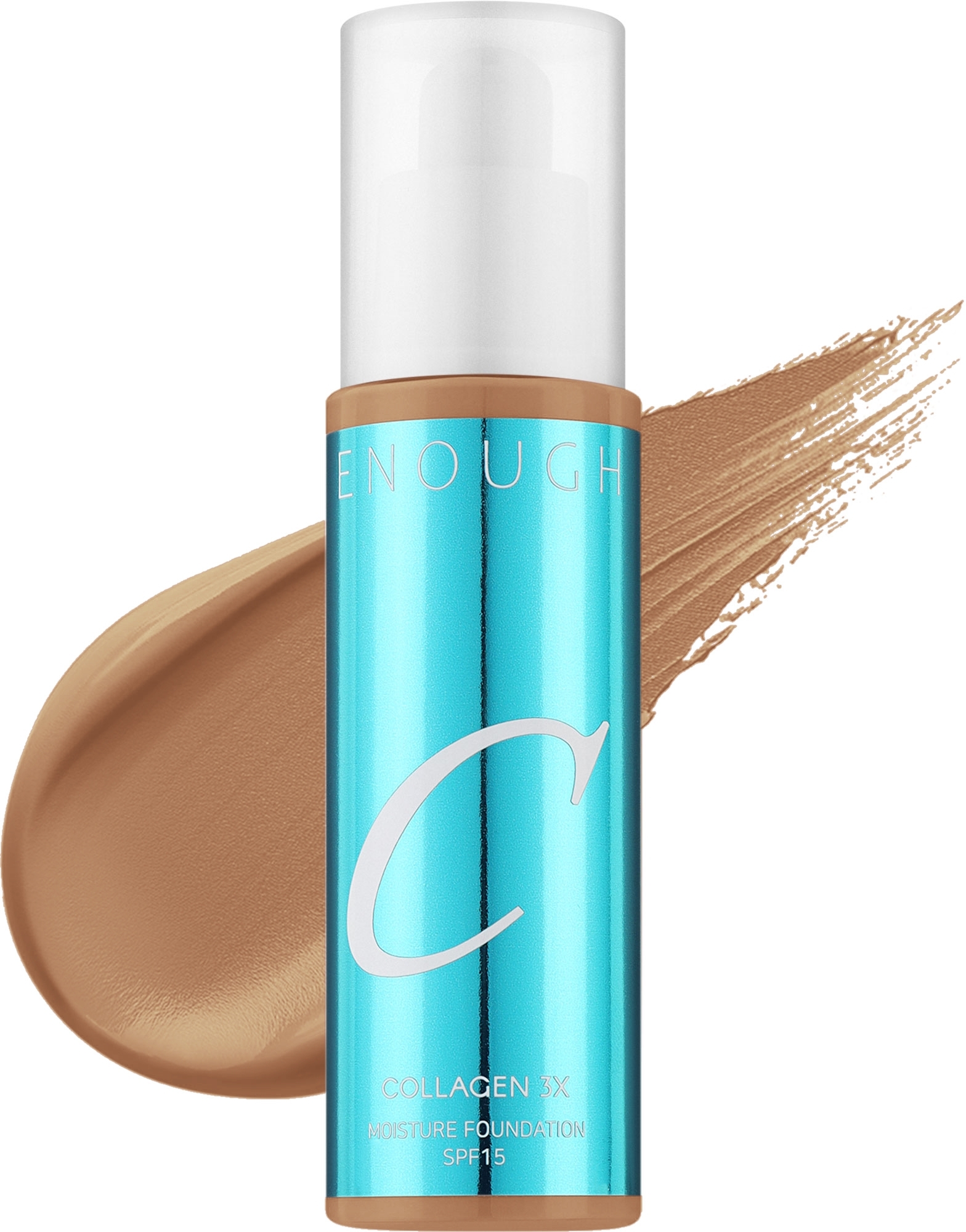 Тональний крем для обличчя Enough №10 3x СollagenС SPF15, 100 мл фото 1