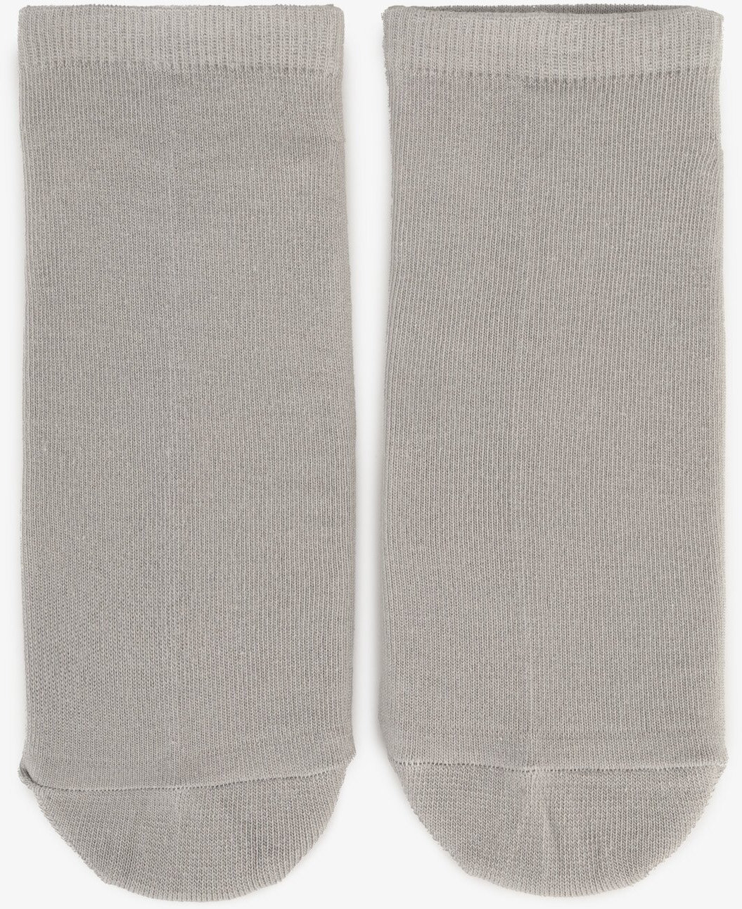 Шкарпетки чоловічі Premier Socks короткі рубчик світло-сірі р.25 фото 1