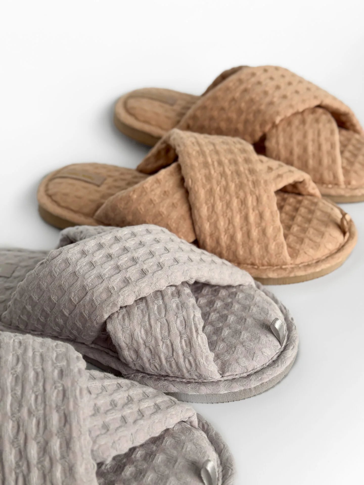 Домашние тапочки Twins женские HS-VL Waffle caramel (Х) р. 36-37 фото 2