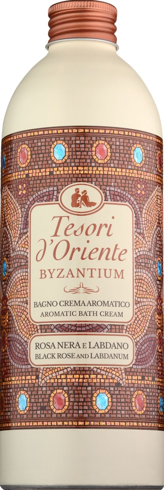 Tesori d'Oriente Гель для душу парфумований Візантія Чорна троянда та лабданум, 500мл 1