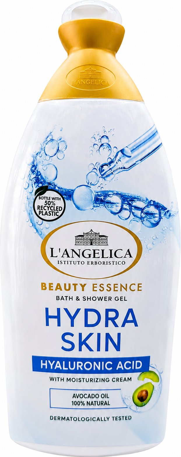 Гель для ванни та душу L'ANGELICA Beauty Essense з гіалуроновою кислотою, 500 мл 2
