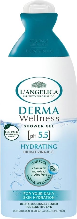 Гель для ванни та душу L'ANGELICA Wellness зволоження, 250 мл 1