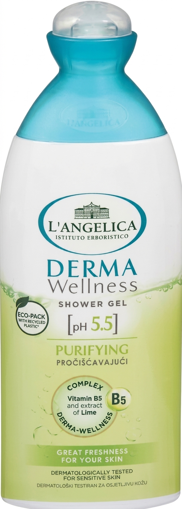Гель для ванны и душа L'ANGELICA Wellness очистка, 250 мл