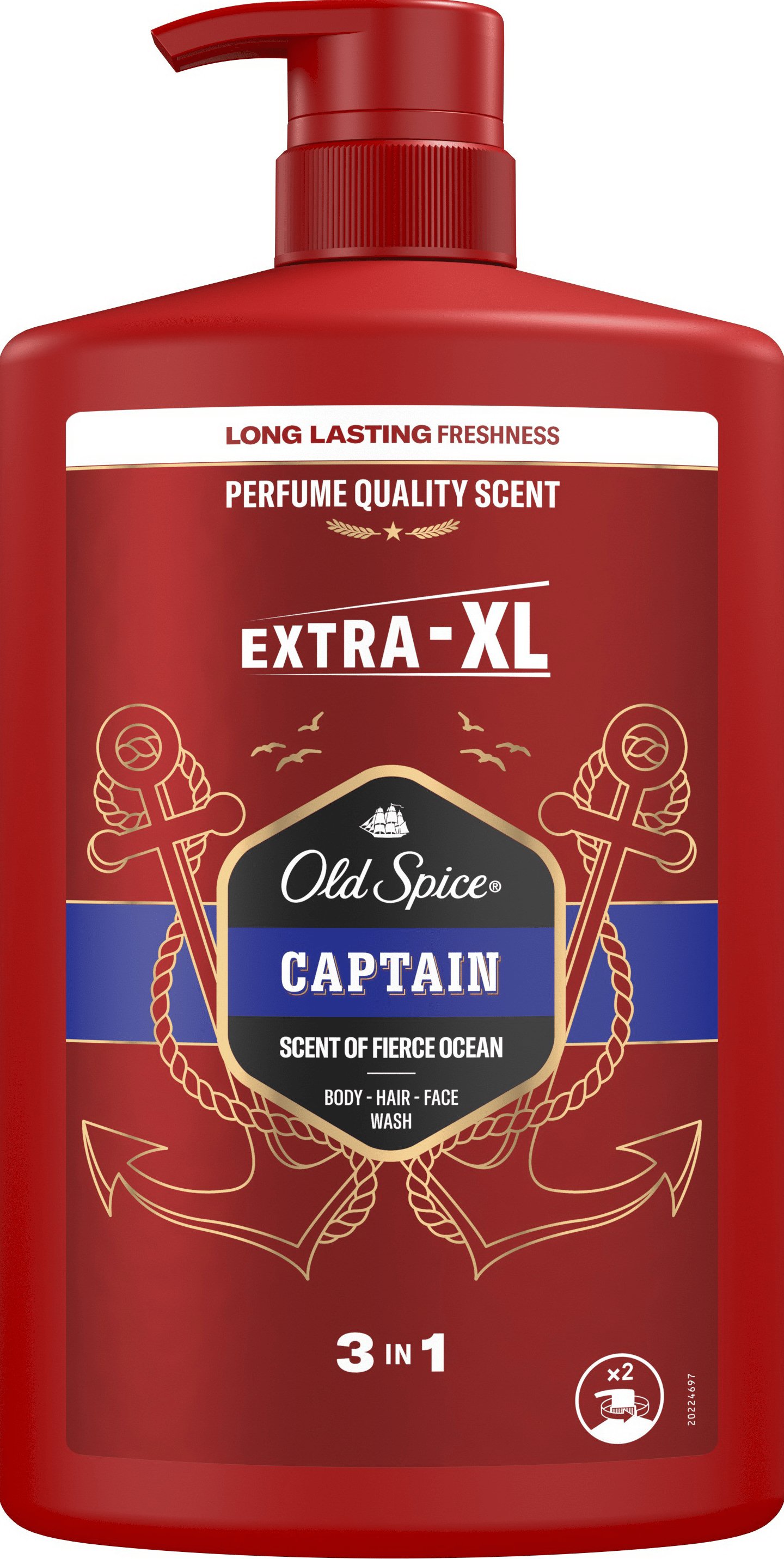 Гель для душа 3-в-1 Old Spice Captain 1000 мл фото 9