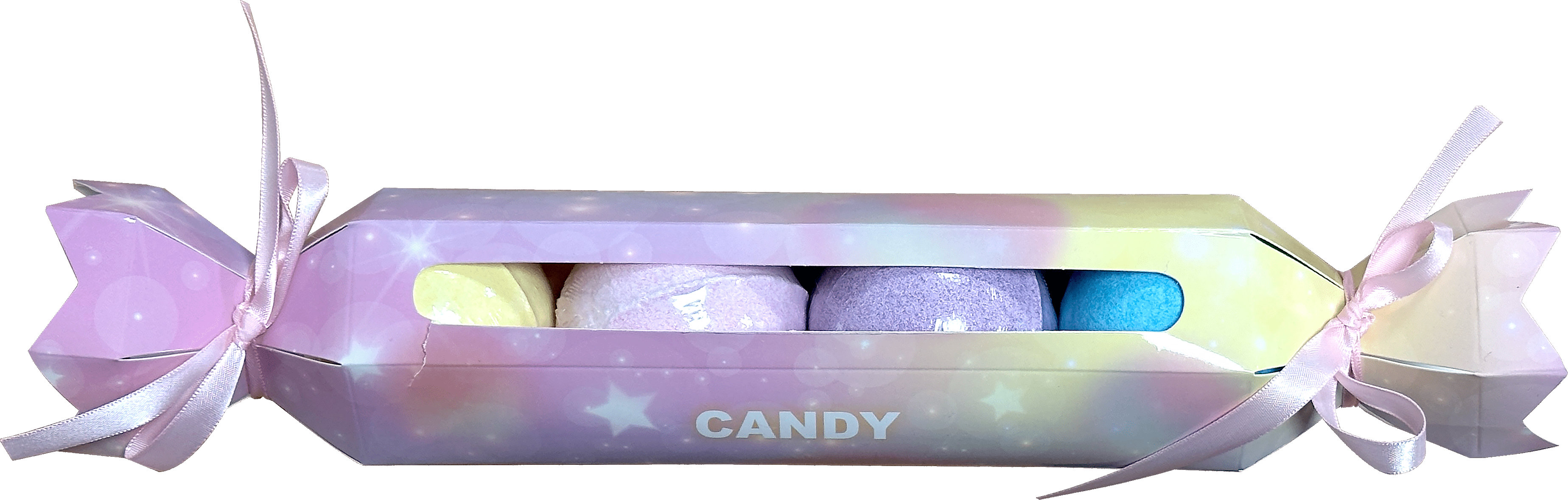 Подарочный набор SKY Candy бомбы для ванны 4 шт. х 100 г
