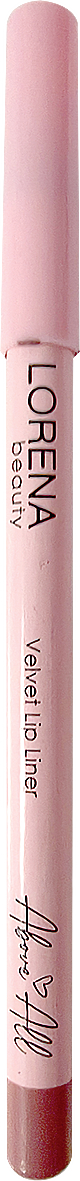 Олівець для губ LORENA beauty Velvet Lip Liner 01