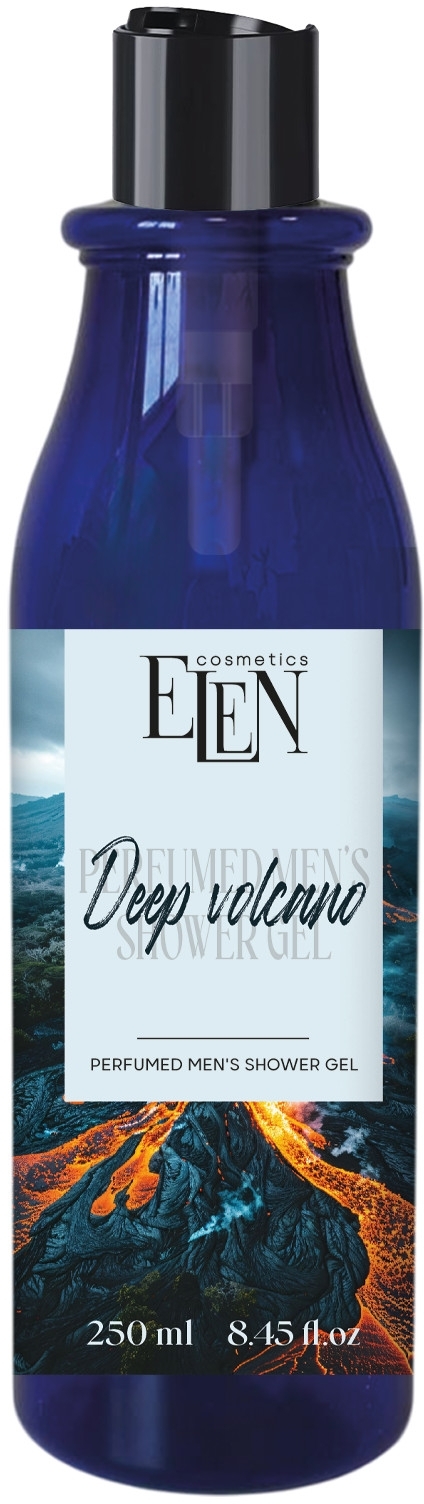 Гель для душу Elen Cosmetics Deep Volcano парфумований 250 мл 2