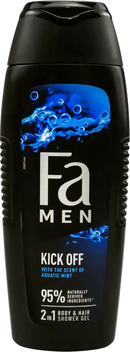 Гель для душу Fa Men Sport Kick Off з морським ароматом 400 мл фото 1