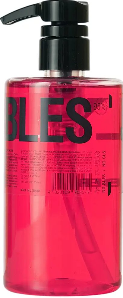 Гель для душу Mr.Scrubber Jelly Bubbles Cherry Bomb 500 мл фото 2