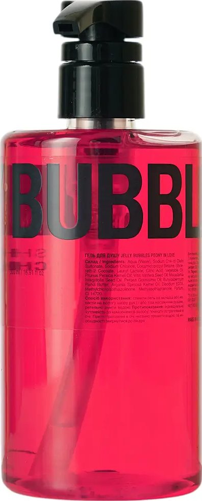 Гель для душу Mr.Scrubber Jelly Bubbles Cherry Bomb 500 мл фото 3