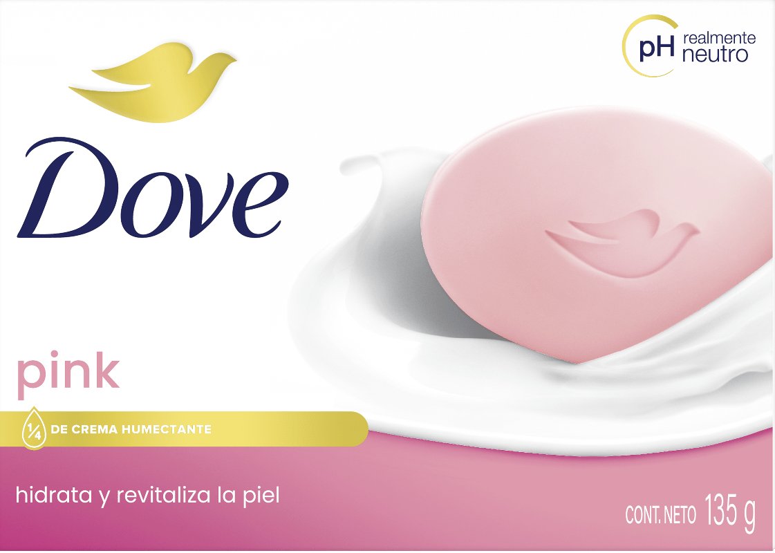 Dove крем-мило Рожева ніжність, 135мл 2