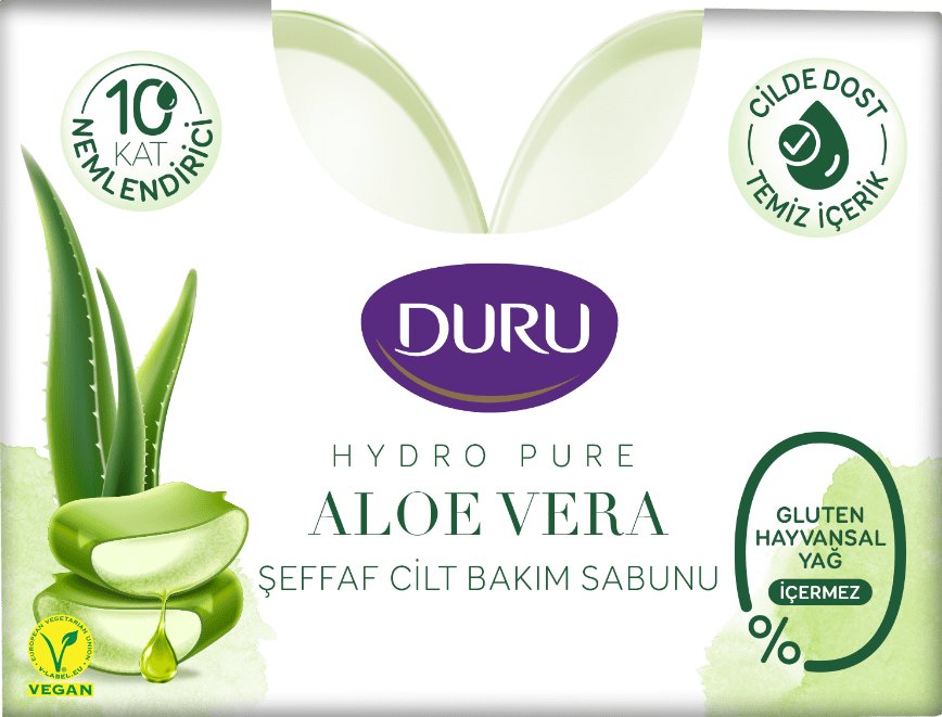 Duru мыло косметическая Hydro Pure Aloe, 2*135г