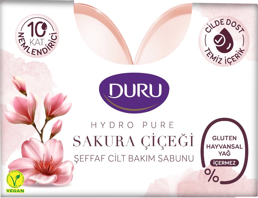 Мило косметичне Duru Hydro Pure Cherry Blossom 2 х 135 г